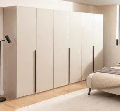 Hot rauch ORANGE Kleiderschrank Montclar-Extra 301 x 223 cm Champagner