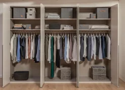 Hot rauch ORANGE Kleiderschrank Montclar-Extra 301 x 223 cm Champagner