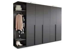 Clearance Musterring Kleiderschrank Montino Basalt