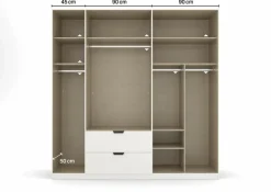 rauch ORANGE Kleiderschrank Ragona-Spin 226 x 229 cm