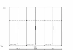 rauch BLACK Kleiderschrank Scale 302 x 223 cm