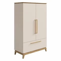 Outlet Paidi Kleiderschrank Stiene 123 x 200 cm Cashmere-Beige