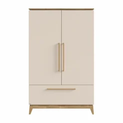 Outlet Paidi Kleiderschrank Stiene 123 x 200 cm Cashmere-Beige