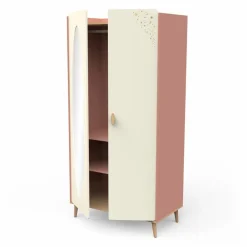 demeyere Kleiderschrank Suzie 93 x 50 cm Apricot