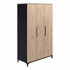 Online Paidi Kleiderschrank Tomke 126 x 205 cm Eiche Bordeaux