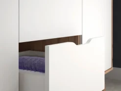 Sale FORTE Kleiderschrank Vankka 139 x 202 cm Plankeneiche