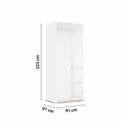 rauch ORANGE Kleiderschrank Vareno 90 x 222 cm