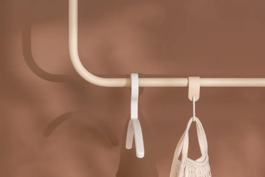 Sale Metallbude Kleiderstange Enio Cashew