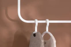 Hot Metallbude Kleiderstange Enio Weiß