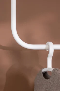 Hot Metallbude Kleiderstange Enio Weiß