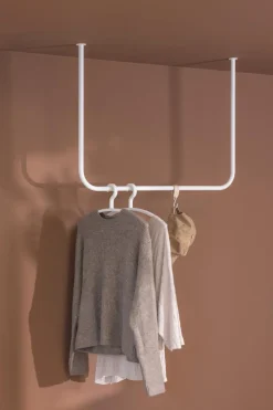 Hot Metallbude Kleiderstange Enio Weiß