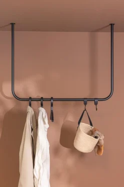 New Metallbude Kleiderstange Enio Schwarz