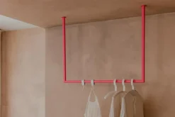 Best Metallbude Kleiderstange Rubi 60x100 Pink