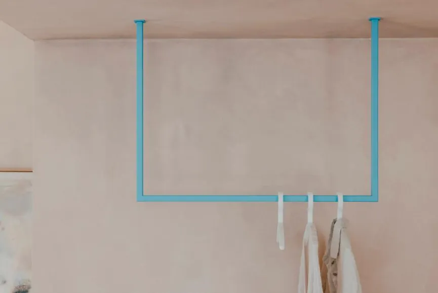 Best Metallbude Kleiderstange Rubi 60x100 Blueberry