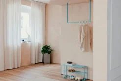 New Metallbude Kleiderstange Rubi 60x80 Blueberry