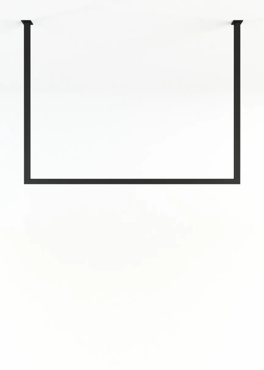 Best Metallbude Kleiderstange Rubi 80x120 Schwarz