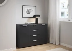 rauch ORANGE Kommode Aditio Box Basalt