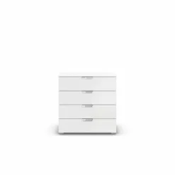 New rauch ORANGE Kommode Aditio Box Weiß / Hochglanz