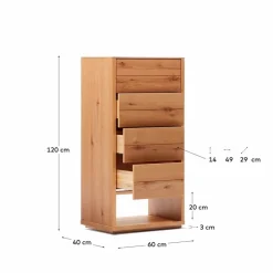 Kave Home Kommode Alguema