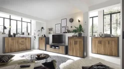 Discount Kommode Athen Eiche dunkel