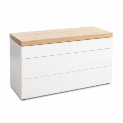 Clearance Sormani Kommode Brugnera Weiß / Eiche