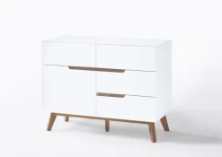Online MCA Kommode Cervo Weiß / Eiche