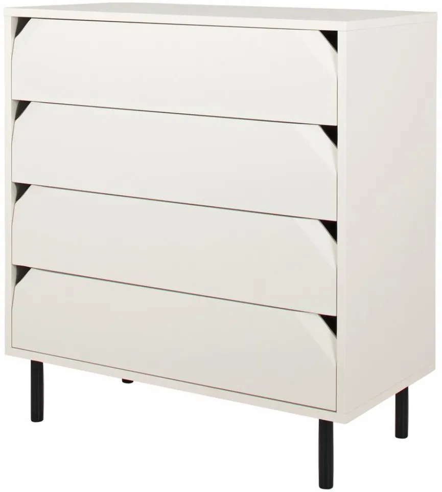 Outlet Kommode Corner Weiß