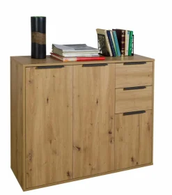 Outlet Composad Kommode Espresso Eiche Artisan