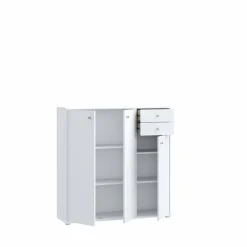 New FORTE Kommode Faik Weiß