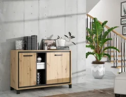 Discount FORTE Kommode Farida Eiche