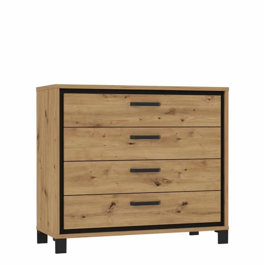 Clearance FORTE Kommode Farida Eiche