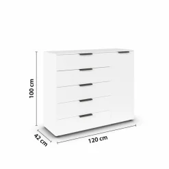 Online Kommode Flipp Alpinweiß