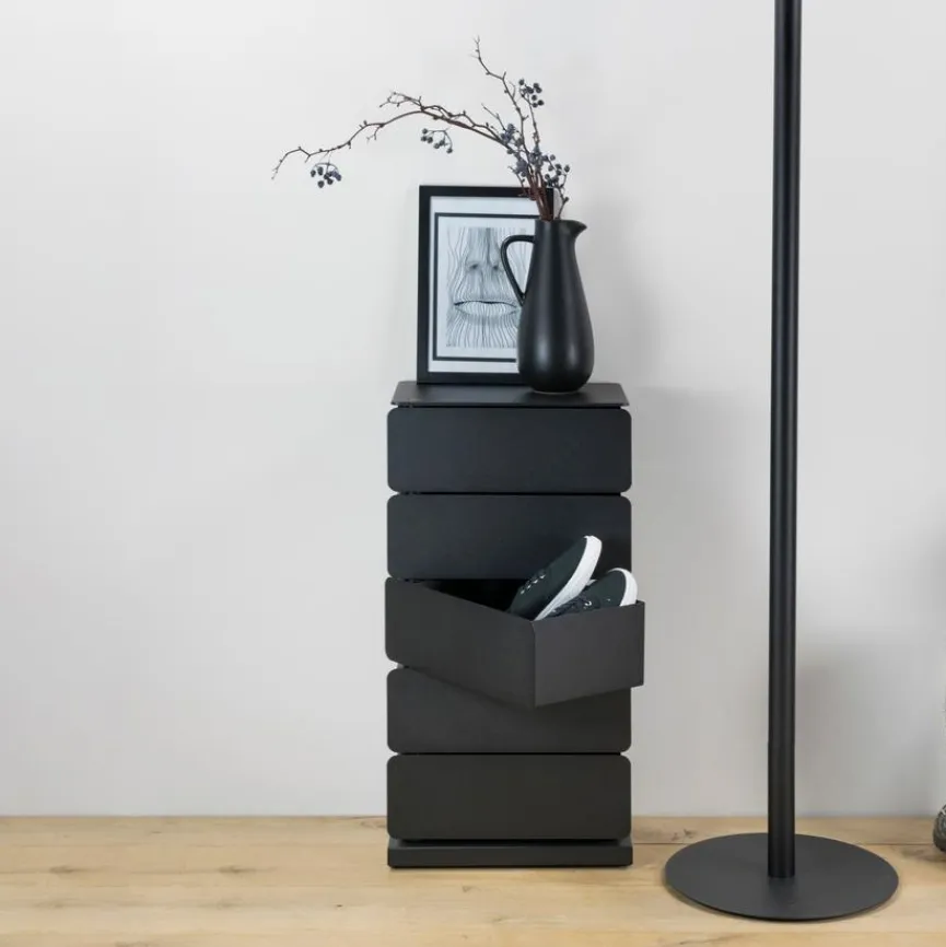Best Spinder Design Kommode Joey 5 Schwarz
