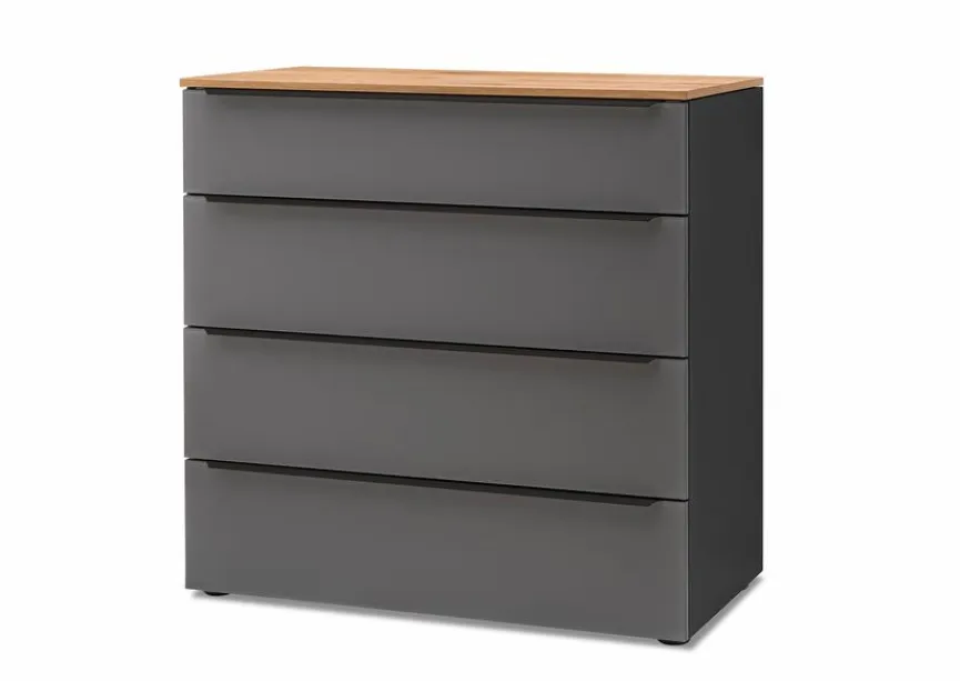 Hot MAISON Kommode Miami Dunkelgrau