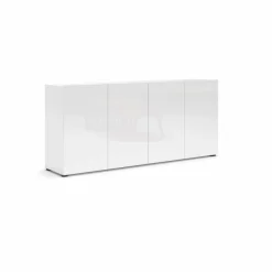 Best Kommode Mister Weiß / Hochglanz