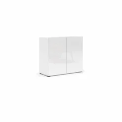 Sale Kommode Mister Weiß / Hochglanz