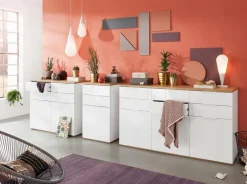 New Composad Kommode Mundi Weiß / Eiche