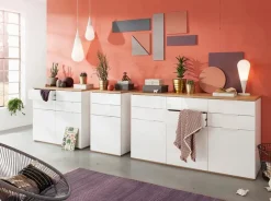 Best Composad Kommode Mundi Weiß / Eiche