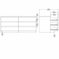 Online Tvilum Kommode Naia Cashmere