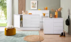Online Kommode Oslo Weiß