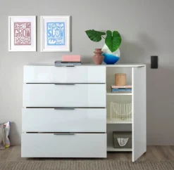 Discount Kommode Santorin Weiß