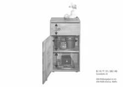 Outlet G+K Kommode Skagen Wildeiche