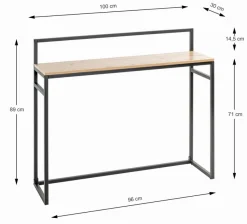 Discount Haku Konsole Bergen Eiche