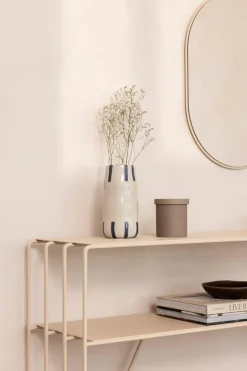 New Metallbude Konsolentisch Ria Cashew