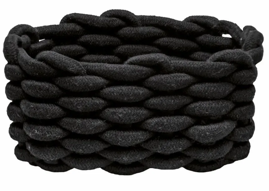 Outlet Kleine Wolke Korb Fellone M Schwarz