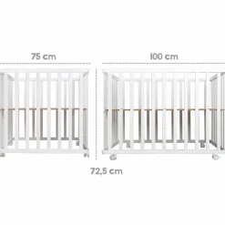 Sale roba Baumann Laufgitter Roba 69 x 95 cm Weiß