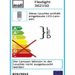 Kinder Moll LED-Schreibtischlampe Flexlight