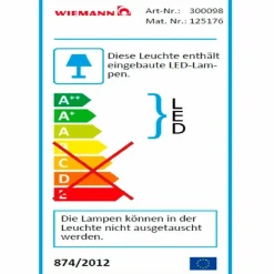Musterring LED-Stollenbeleuchtung San Diego 2er Set