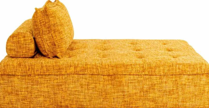 Sale KARE DESIGN Longchair Portofino Gelb