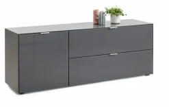 Discount set one by Musterring Lowboard Chicago Anthrazit